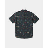 RVCA RVCA Men's Reception Short Sleeve Shirt - Multi Multi S Mens Button Up Short Sleeve Shirts