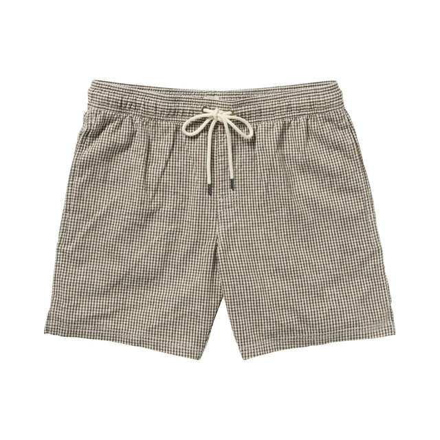 RVCA RVCA Men's Sands Elastic 17" Short - Green Tea Green Tea S Mens Elastic Swim Trunks