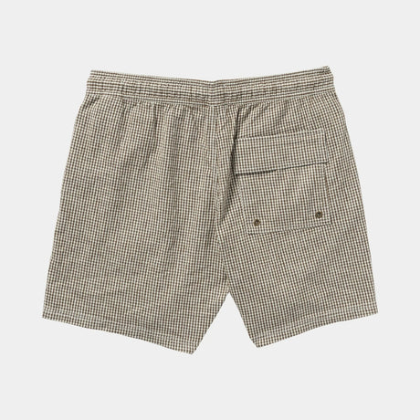 RVCA RVCA Men's Sands Elastic 17" Short - Green Tea Green Tea S Mens Elastic Swim Trunks