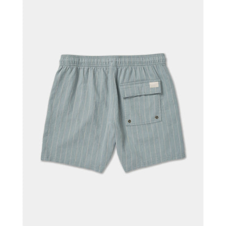 RVCA RVCA Men's Sands Elastic 17" Short - Lead Lead S Mens Elastic Swim Trunks