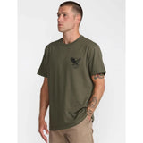 RVCA RVCA Men's Soaring Short Sleeve Shirt - Fatigue Fatigue S Mens T-Shirts