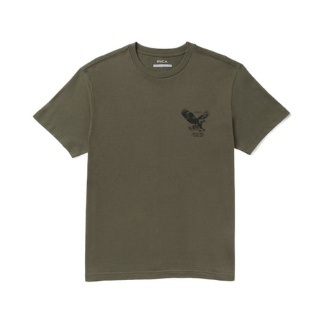 RVCA RVCA Men's Soaring Short Sleeve Shirt - Fatigue Fatigue S Mens T-Shirts