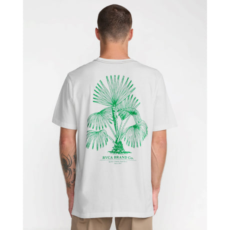 RVCA RVCA Men's Soil Co Short Sleeve Shirt - Antique White Antique White S Mens T-Shirts