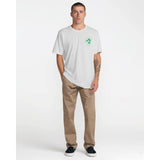 RVCA RVCA Men's Soil Co Short Sleeve Shirt - Antique White Antique White S Mens T-Shirts