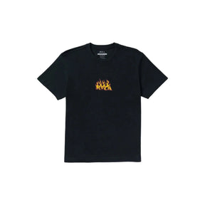 RVCA RVCA Men's Spanky Fuego Short Sleeve Shirt - Black Black S Mens T-Shirts