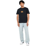 RVCA RVCA Men's Spanky Fuego Short Sleeve Shirt - Black Black S Mens T-Shirts