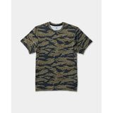 RVCA RVCA Men's Sport Vent Short Sleeve Shirt - Tiger Camo Tiger Camo S Mens Button Up Short Sleeve Shirts