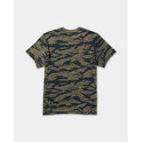 RVCA RVCA Men's Sport Vent Short Sleeve Shirt - Tiger Camo Tiger Camo S Mens Button Up Short Sleeve Shirts
