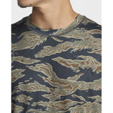 RVCA RVCA Men's Sport Vent Short Sleeve Shirt - Tiger Camo Tiger Camo S Mens Button Up Short Sleeve Shirts