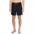 RVCA RVCA Men's Steady Stripe Swim Trunk - Black Black 28 Mens Board Shorts
