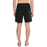 RVCA RVCA Men's Steady Stripe Swim Trunk - Black Black 28 Mens Board Shorts