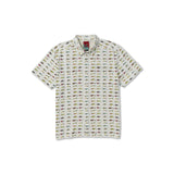 RVCA RVCA Men's Tackle Shop Short Sleeve Shirt - Wheat Wheat L Mens Button Up Short Sleeve Shirts