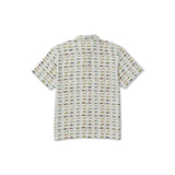 RVCA RVCA Men's Tackle Shop Short Sleeve Shirt - Wheat Wheat L Mens Button Up Short Sleeve Shirts
