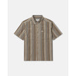 RVCA RVCA Men's Talum Short Sleeve Shirt - Blue Blue S Mens Button Up Short Sleeve Shirts