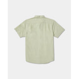 RVCA RVCA Men's That'll Do Dobby Short Sleeve Shirt - Laurel Green Laurel Green S Mens Button Up Short Sleeve Shirts