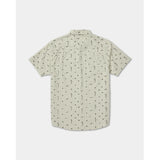 RVCA RVCA Men's That'll Do Seersucker Short Sleeve Shirt - Ranger Green Ranger Green S Mens Button Up Short Sleeve Shirts