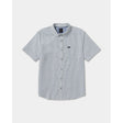 RVCA RVCA Men's That'll Do Seersucker Short Sleeve Shirt - Vintage Navy Vintage Navy S Mens Button Up Short Sleeve Shirts