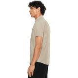 RVCA RVCA Men's Thatll Do Dobby Short Sleeve Shirt - Sand Sand S Mens Button Up Short Sleeve Shirts