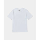 RVCA RVCA Men's VA Blur Short Sleeve Shirt - White White S Mens T-Shirts