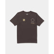 RVCA RVCA Men's VA Mark 2 Short Sleeve Shirt - Mocha Mocha S Mens T-Shirts