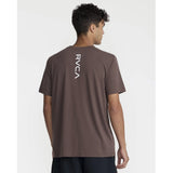 RVCA RVCA Men's VA Mark 2 Short Sleeve Shirt - Mocha Mocha S Mens T-Shirts