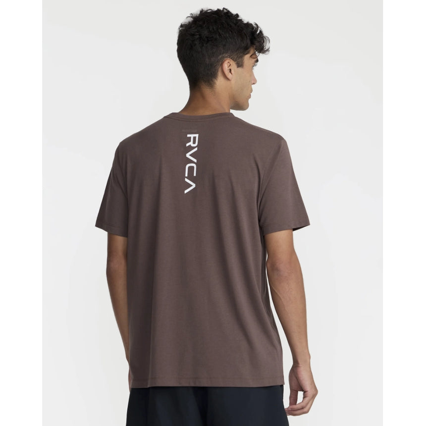 RVCA RVCA Men's VA Mark 2 Short Sleeve Shirt - Mocha Mocha S Mens T-Shirts