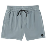 RVCA RVCA Men's VA Pigment Elastic Swim Short 16" - Lead Lead S Mens Elastic Casual Trunks
