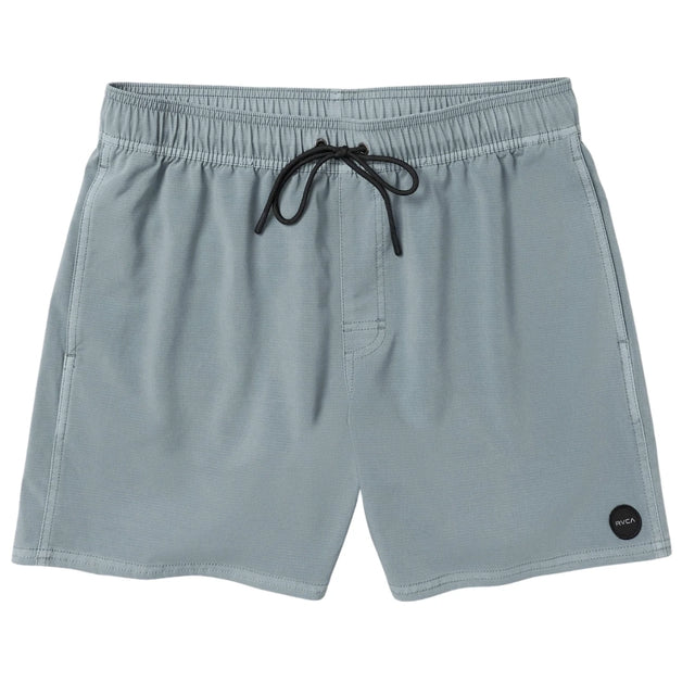 RVCA RVCA Men's VA Pigment Elastic Swim Short 16" - Lead Lead S Mens Elastic Casual Trunks