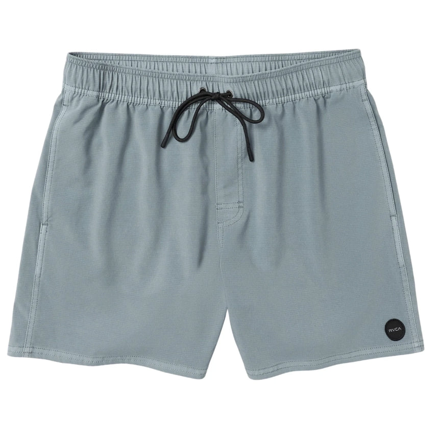 RVCA RVCA Men's VA Pigment Elastic Swim Short 16" - Lead Lead S Mens Elastic Casual Trunks