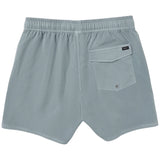 RVCA RVCA Men's VA Pigment Elastic Swim Short 16" - Lead Lead S Mens Elastic Casual Trunks