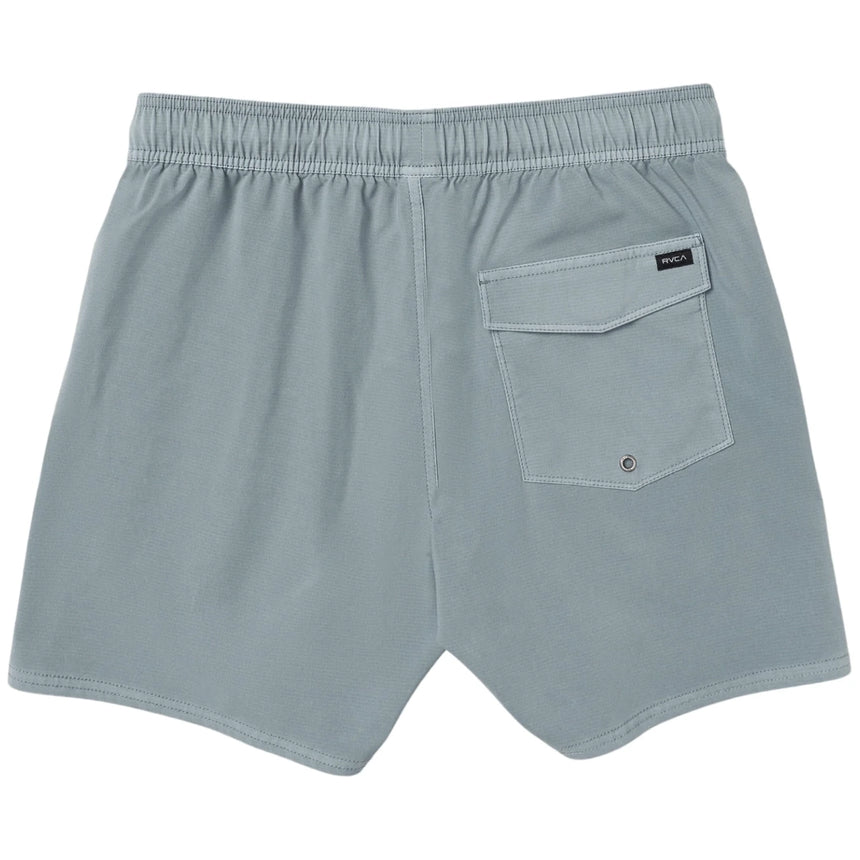 RVCA RVCA Men's VA Pigment Elastic Swim Short 16" - Lead Lead S Mens Elastic Casual Trunks