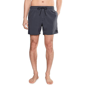 RVCA RVCA Men's VA Pigment Elastic Swim Short 16" - RVCA Black RVCA Black S Mens Elastic Casual Trunks