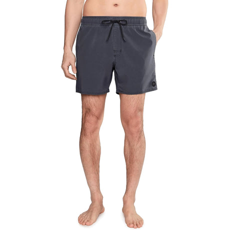 RVCA RVCA Men's VA Pigment Elastic Swim Short 16" - RVCA Black RVCA Black S Mens Elastic Casual Trunks