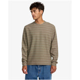 RVCA RVCA Men's Vacancy Long Sleeve Mushroom M Mens Long Sleeve T-Shirts