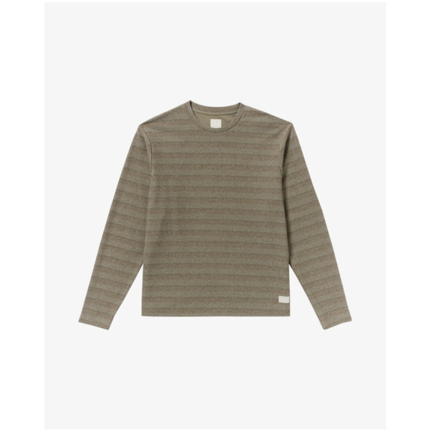 RVCA RVCA Men's Vacancy Long Sleeve Mushroom M Mens Long Sleeve T-Shirts