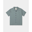 RVCA RVCA Men's Vacancy Short Sleeve Shirt - Lead Lead S Mens Button Up Short Sleeve Shirts