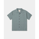 RVCA RVCA Men's Vacancy Short Sleeve Shirt - Lead Lead S Mens Button Up Short Sleeve Shirts