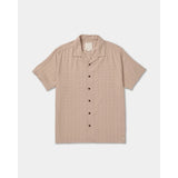 RVCA RVCA Men's Vacancy Short Sleeve Shirt - Pale Mauve Pale Mauve S Mens Button Up Short Sleeve Shirts
