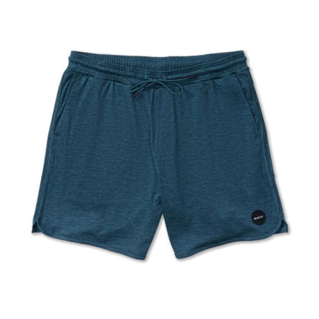 RVCA RVCA Men's Yogger Recover 17" Athletic Short - Duck Blue Duck Blue S Mens Elastic Swim Trunks