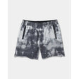 RVCA RVCA Men's Yogger Stretch 17" Athletic Short - Black Blur Black Blur S Mens Elastic Swim Trunks