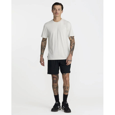 RVCA RVCA Men's Yogger Stretch 17" Short - Black Black S Mens Elastic Swim Trunks