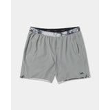 RVCA RVCA Men's Yogger Stretch Contrast 17" Short - Heather Grey Heather Grey S Mens Elastic Swim Trunks