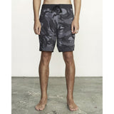 RVCA RVCA VA Print 19" Trunk Black Multi 28 Mens Board Shorts