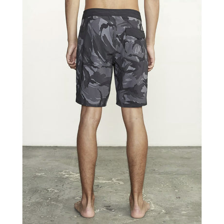 RVCA RVCA VA Print 19" Trunk Black Multi 28 Mens Board Shorts