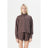 RVCA RVCA Women's Glory Waffle Pullover Bear Brown XS Womens Pull Over Hoodies