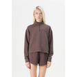 RVCA RVCA Women's Glory Waffle Pullover Bear Brown XS Womens Pull Over Hoodies
