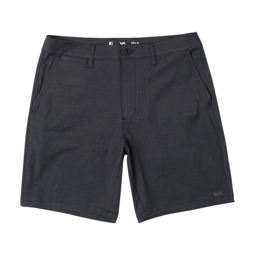 RVCA RVCA Men's Back In Hybrid 19" Shorts Black 30 Mens Hybrid Land and Sea Shorts
