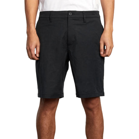 RVCA RVCA Men's Back In Hybrid 19" Shorts Black 30 Mens Hybrid Land and Sea Shorts