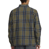 RVCA RVCA Men's Flight Risk Shirt Jacket - Hunter Green Hunter Green S Mens Street Jackets