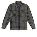 RVCA RVCA Men's Flight Risk Shirt Jacket - Hunter Green Hunter Green S Mens Street Jackets
